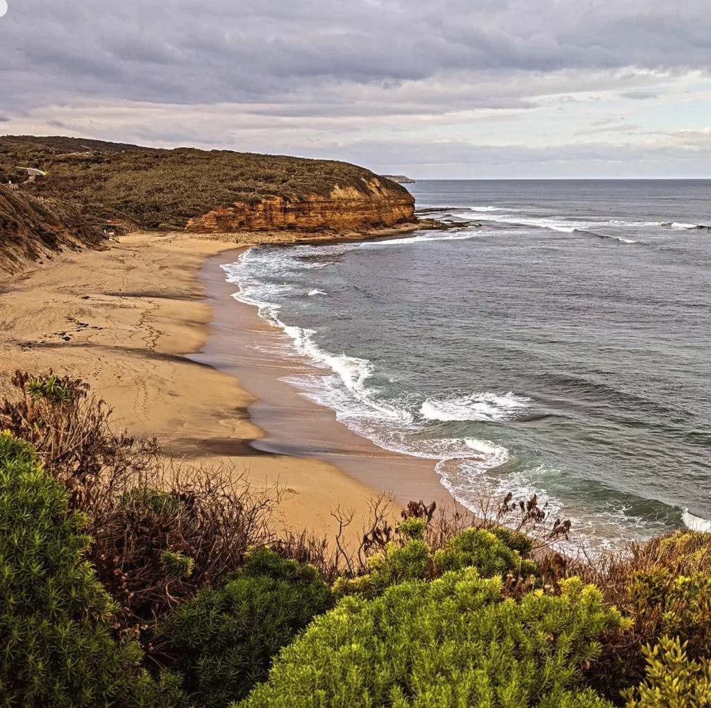 the Bells Beach